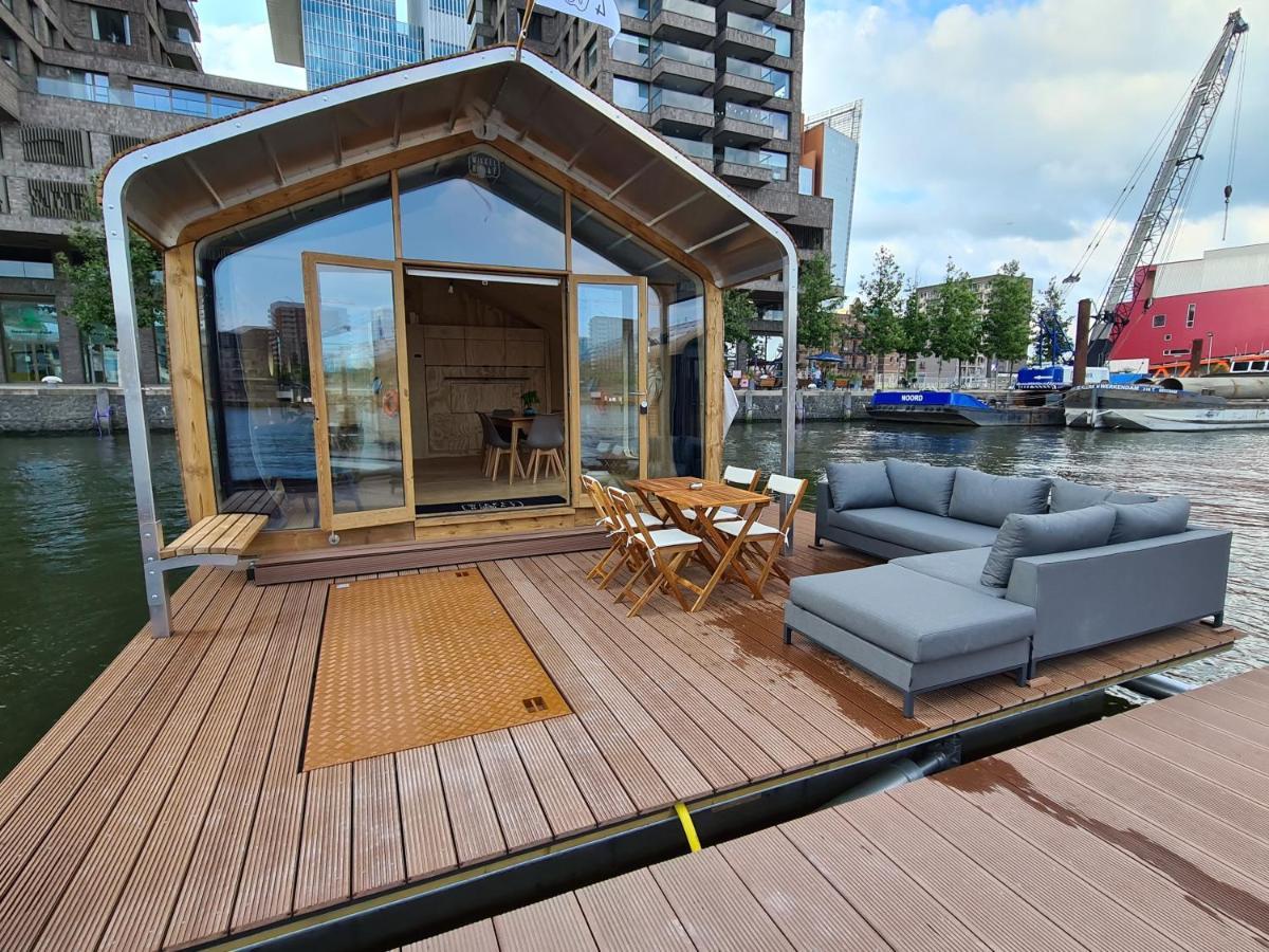 Вілла Wikkelboats At Floating Rotterdam Rijnhaven Екстер'єр фото