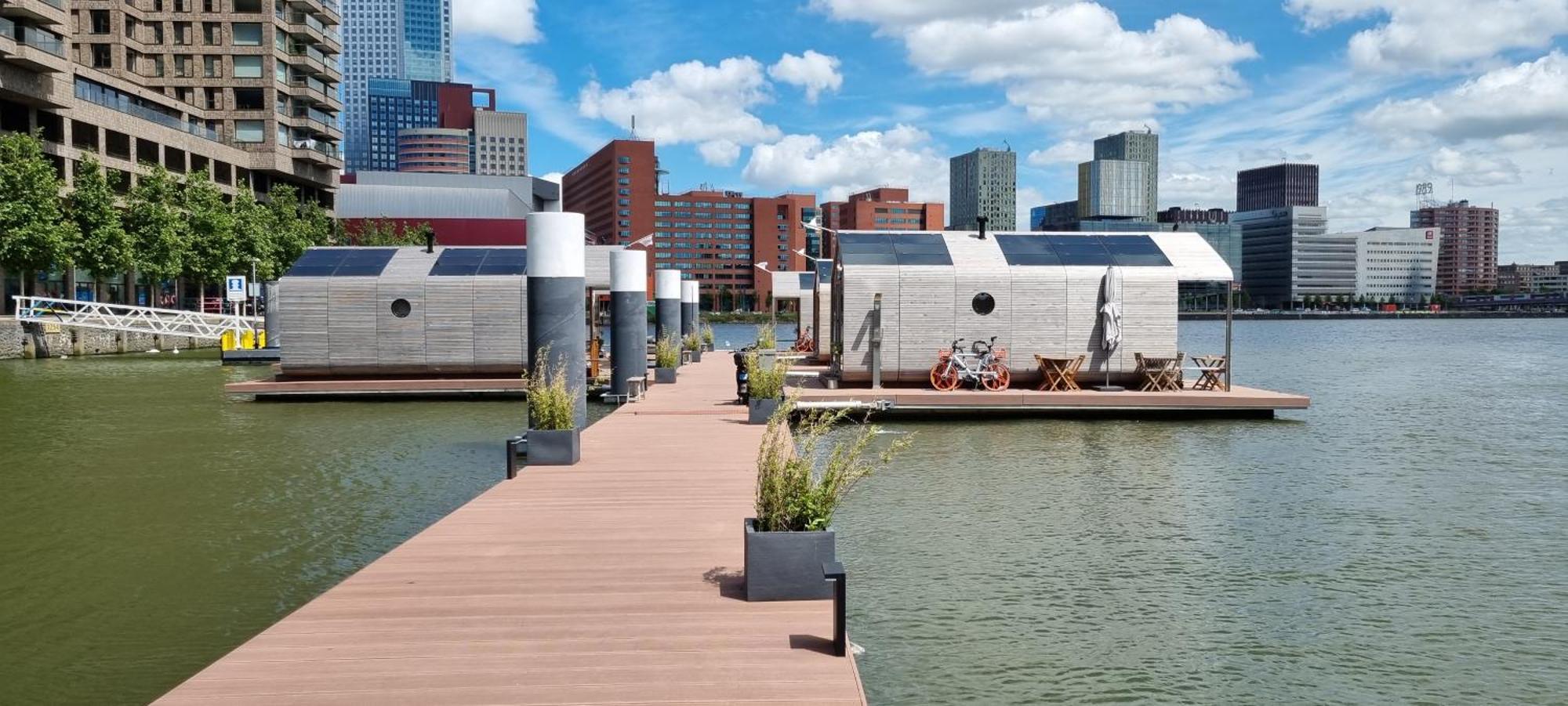 Вілла Wikkelboats At Floating Rotterdam Rijnhaven Екстер'єр фото