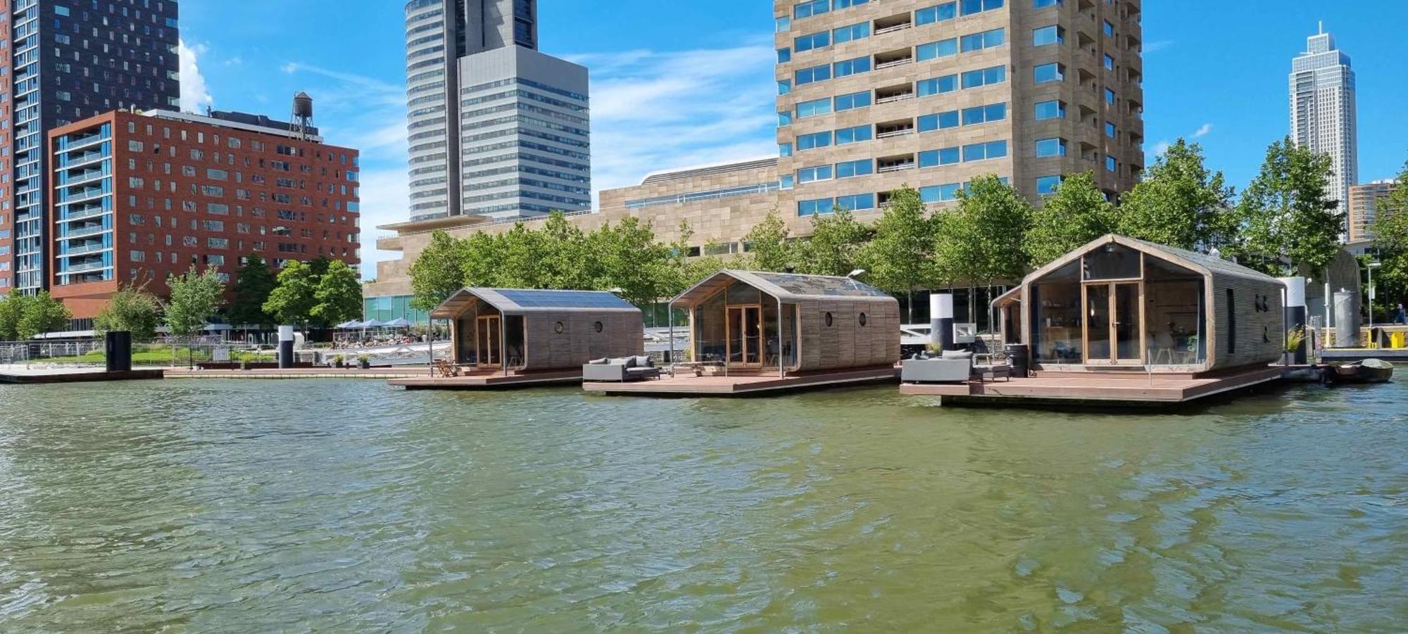 Вілла Wikkelboats At Floating Rotterdam Rijnhaven Екстер'єр фото